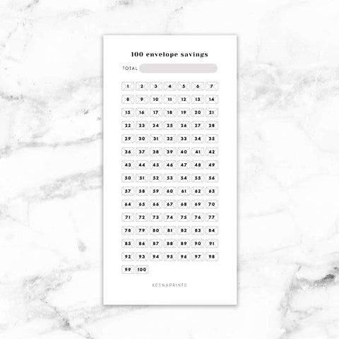 $5 SAVINGS CHALLENGE PRINTABLE
