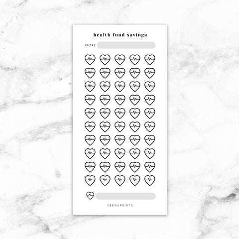 PP117 | YEARLY GOALS PLANNER PRINTABLE INSERT