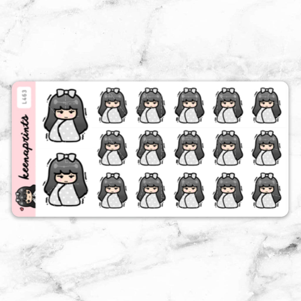 COLD STICKERS & CLIP ART | KEENA GIRLS