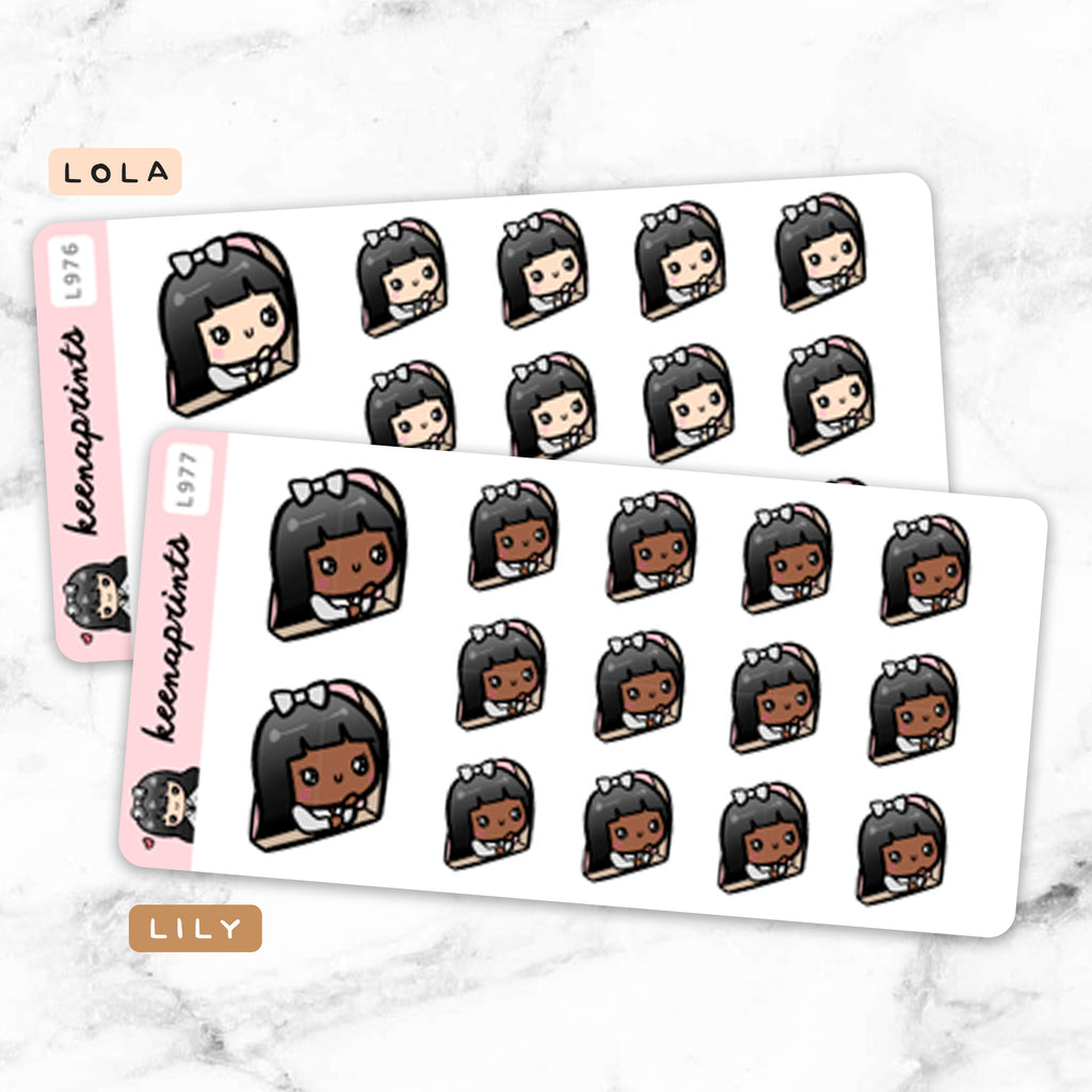 HAPPY DAY STICKERS & CLIP ART | KEENA GIRLS