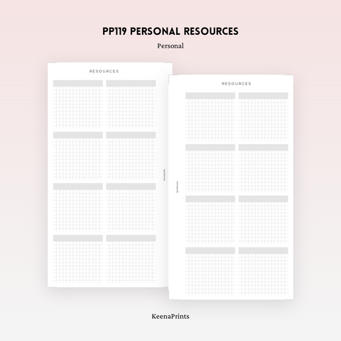 PP129 | CAR MAINTENANCE CHECKLIST PLANNER PRINTABLE INSERT