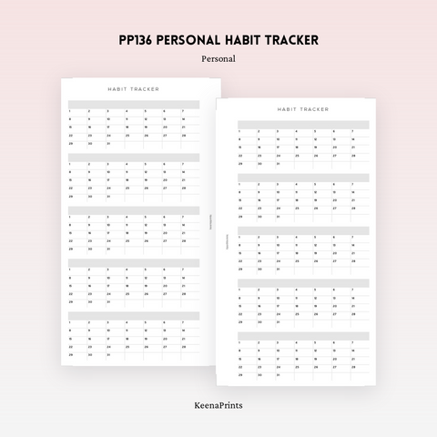 PP145 | FOLDOUT WEEKLY PLANNER PRINTABLE INSERT