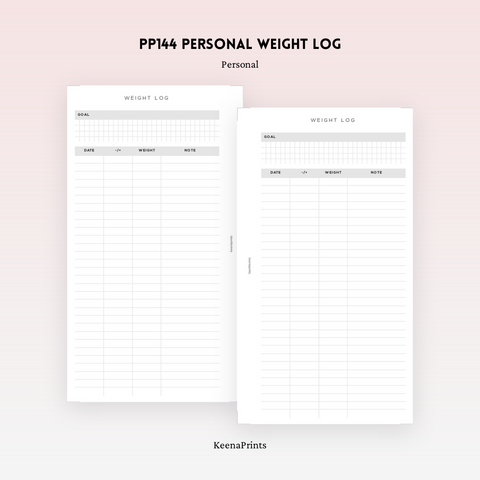 PP132 | YEARLY EXPENSE PLANNER PRINTABLE INSERT