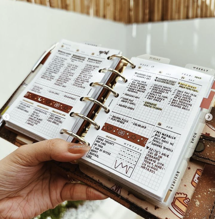 PP156 | MINIMAL VERTICAL WEEKLY PLANNER PRINTABLE INSERT