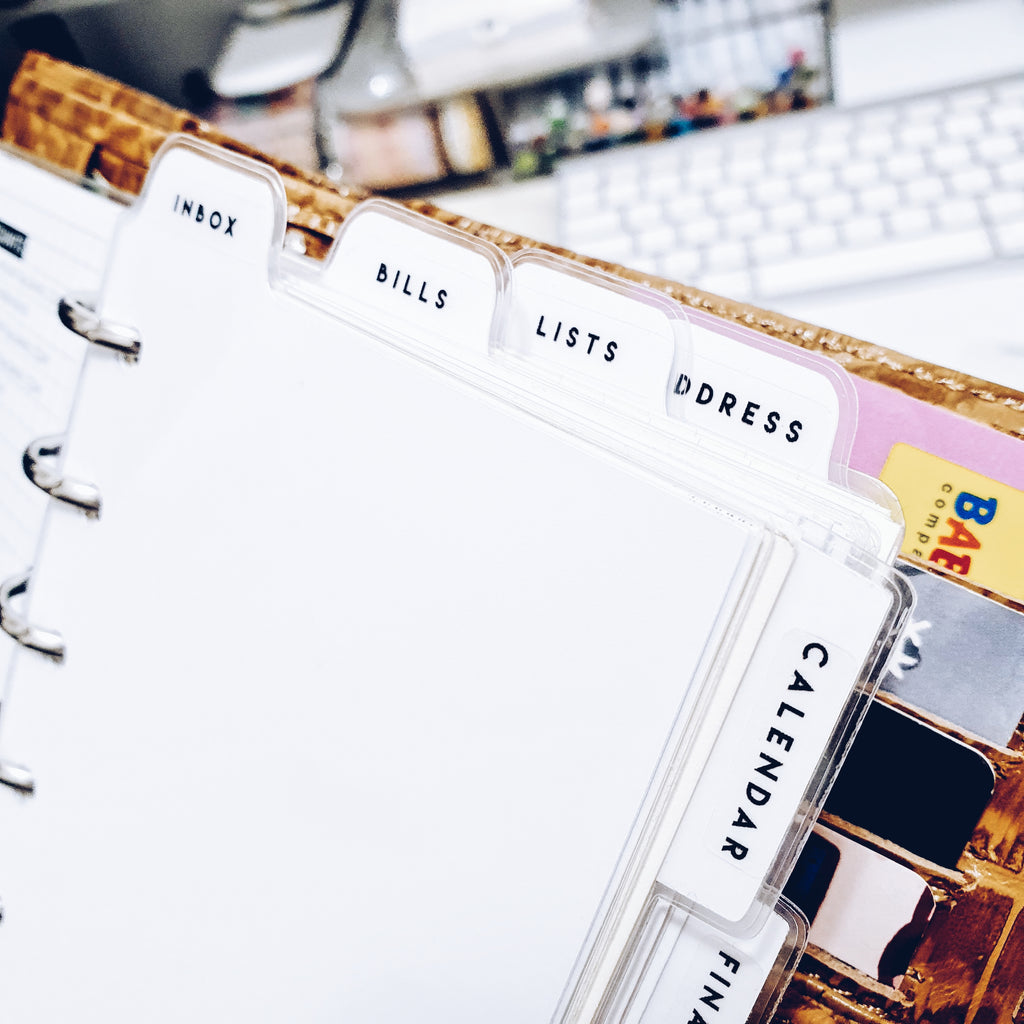 WHITE CUSTOMIZABLE TOP LAMINATED DIVIDERS