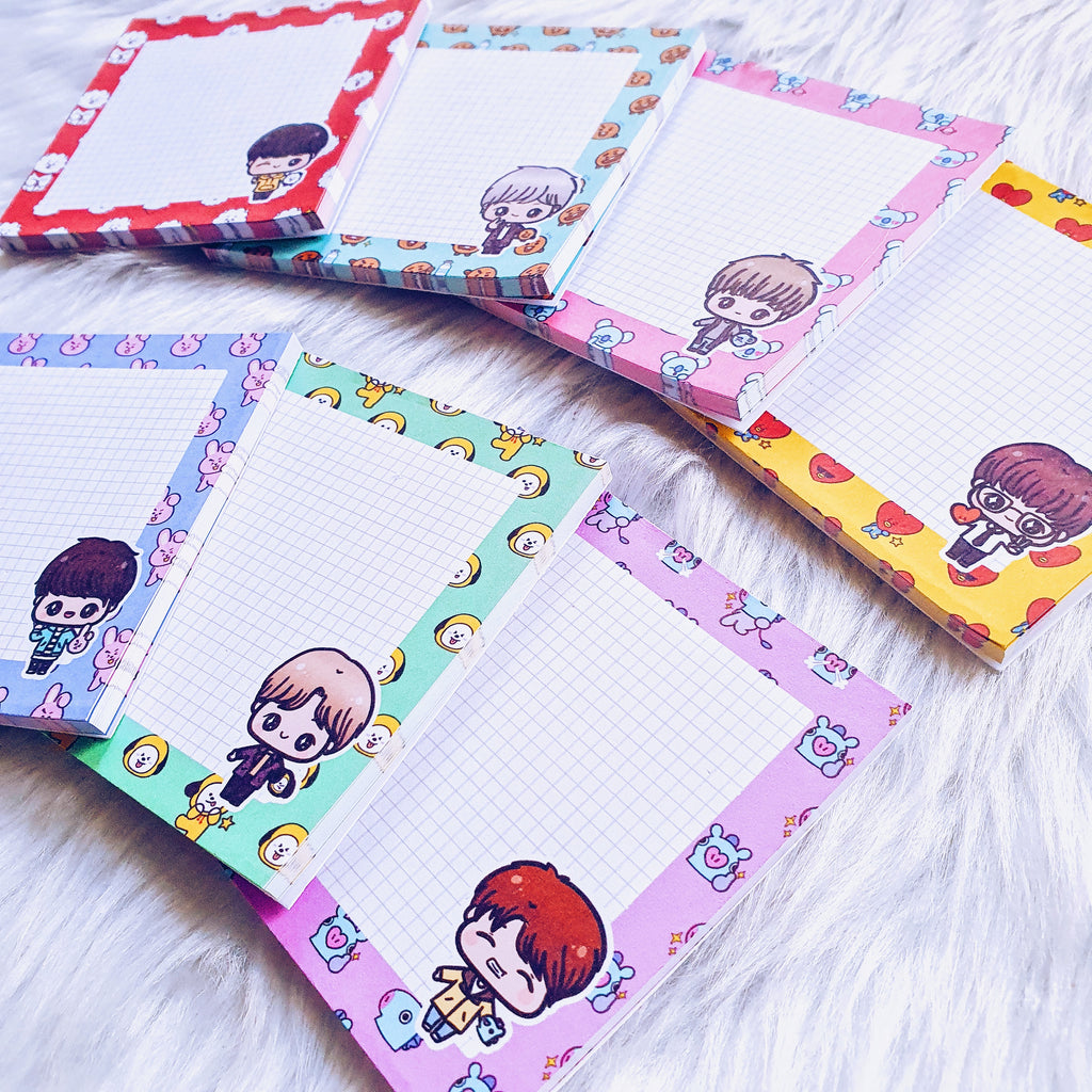 JIMIN BTS CHIBI KPOP NOTEPAD - NP013