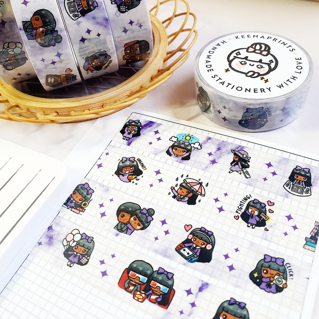 MARBLE KEENAMI WASHI TAPE - WT080 - 15mm