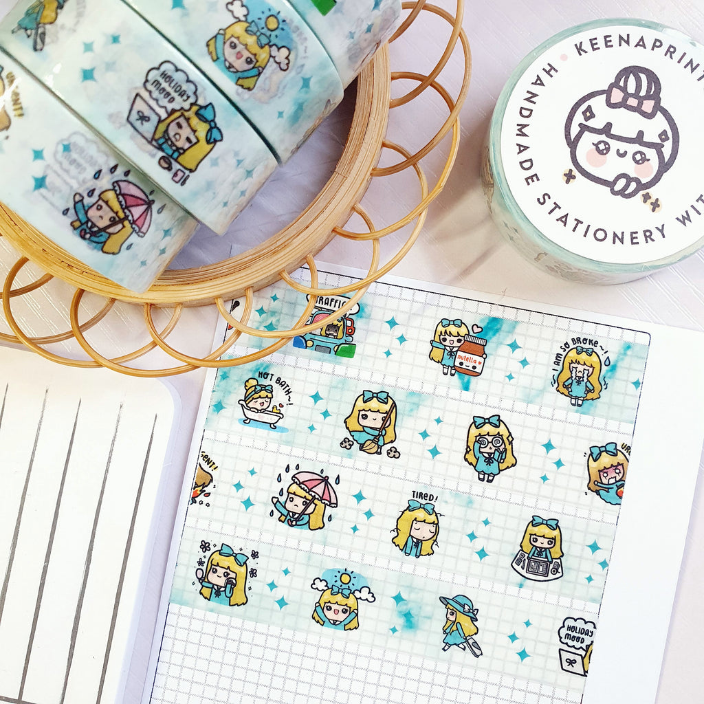 MARBLE KEENARI WASHI TAPE - WT081 - 15mm