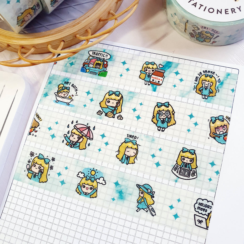 MARBLE KEENARI WASHI TAPE - WT081 - 15mm
