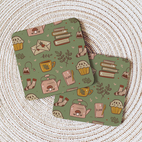 COZY FALL PLANNER SETUP STICKERS DAILY - L683