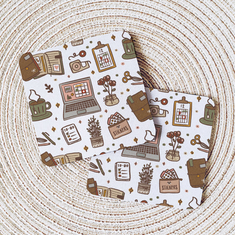 COZY FALL PLANNER SETUP STICKERS DAILY - L683