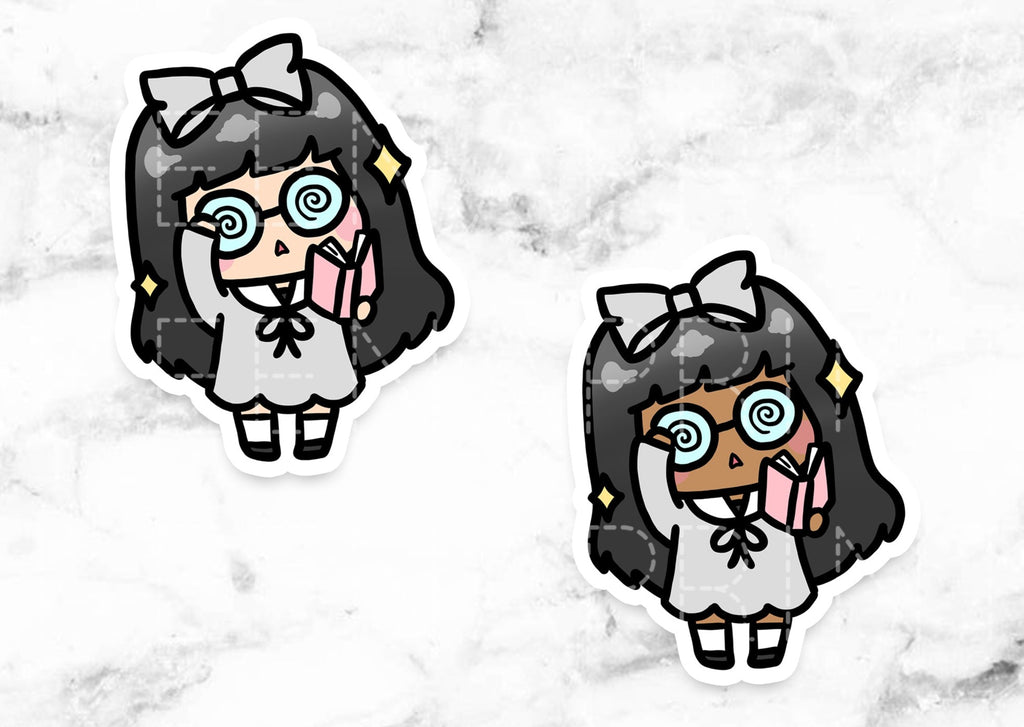 BOOKNERD STICKERS & CLIP ART | KEENA GIRLS