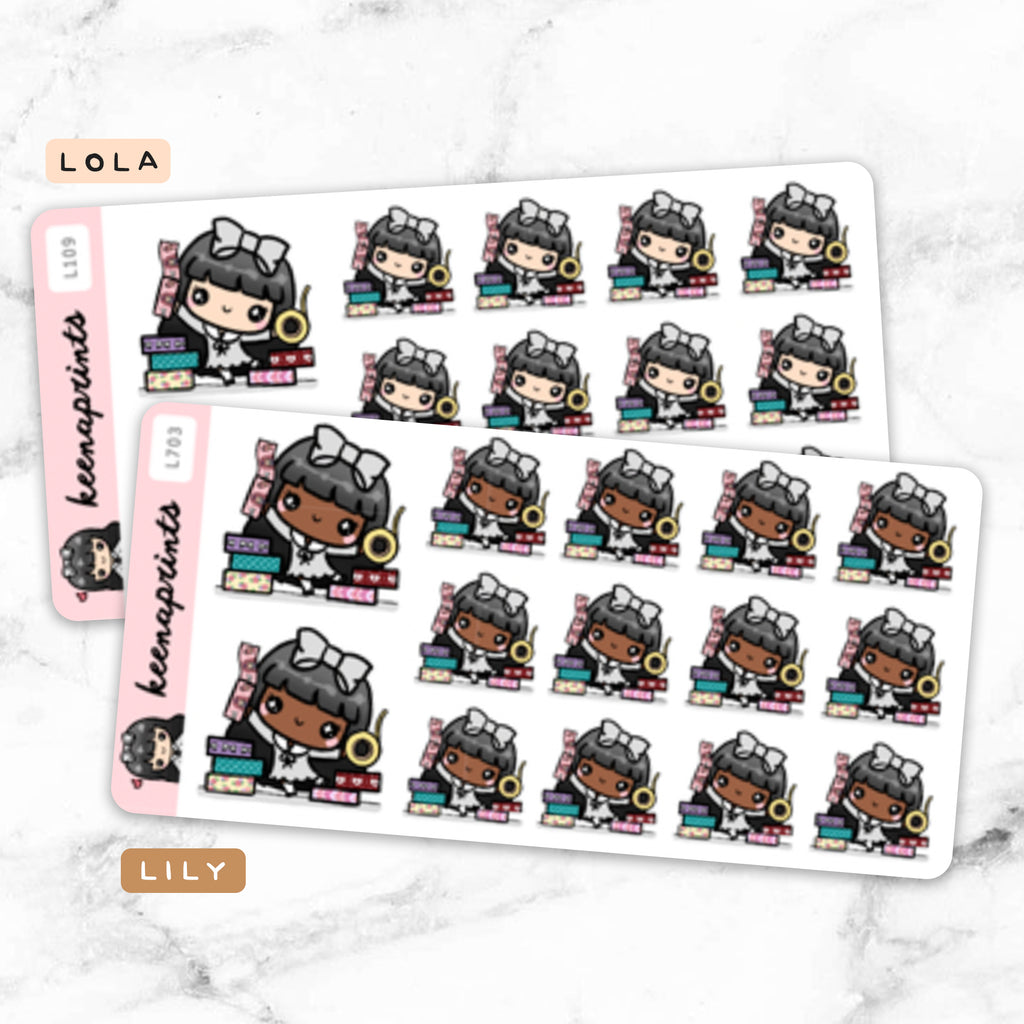 WASHI HOARDER STICKERS & CLIP ART | KEENA GIRLS