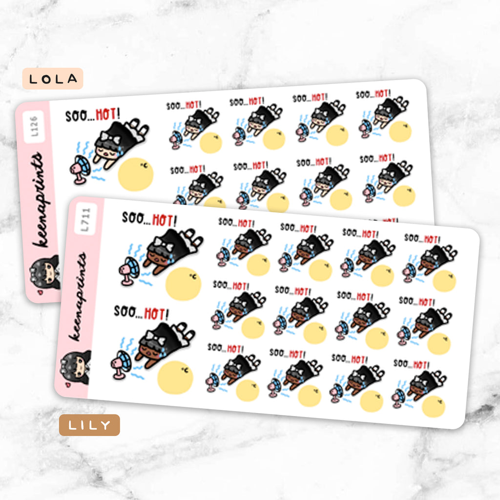 SO HOT STICKERS & CLIP ART | KEENA GIRLS