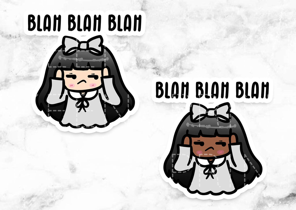 BLAH BLAH STICKERS & CLIP ART | KEENA GIRLS