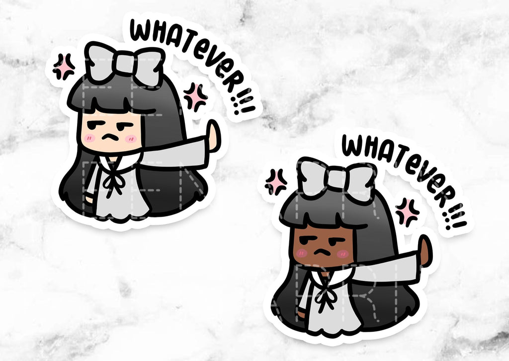WHATEVER STICKERS & CLIP ART | KEENA GIRLS