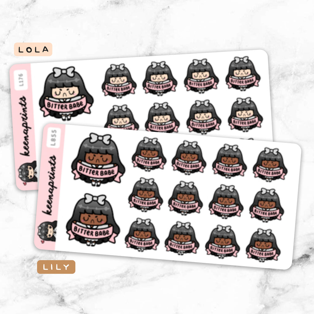 BITTERBABE STICKERS & CLIP ART | KEENA GIRLS