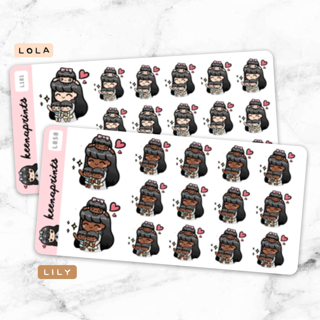 MOMLIFE STICKERS & CLIP ART | KEENA GIRLS