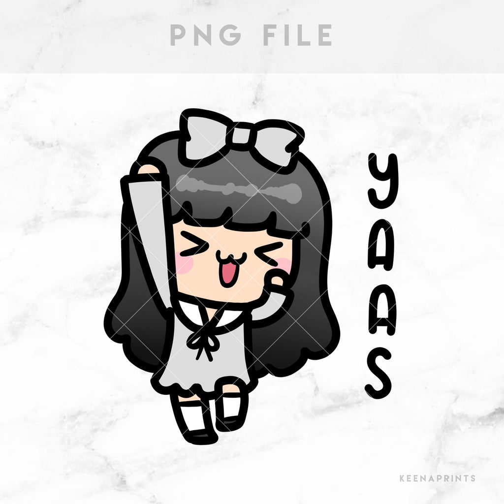 YAASSS STICKERS & CLIP ART | KEENA GIRLS