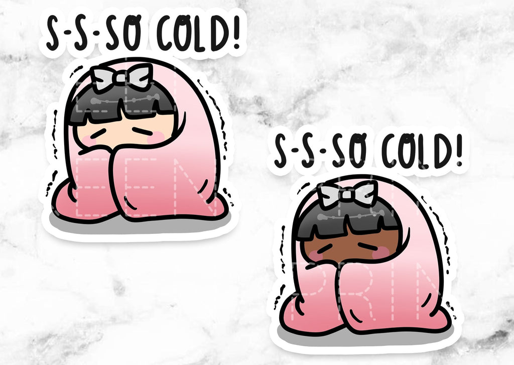 SO COLD STICKERS & CLIP ART | KEENA GIRLS