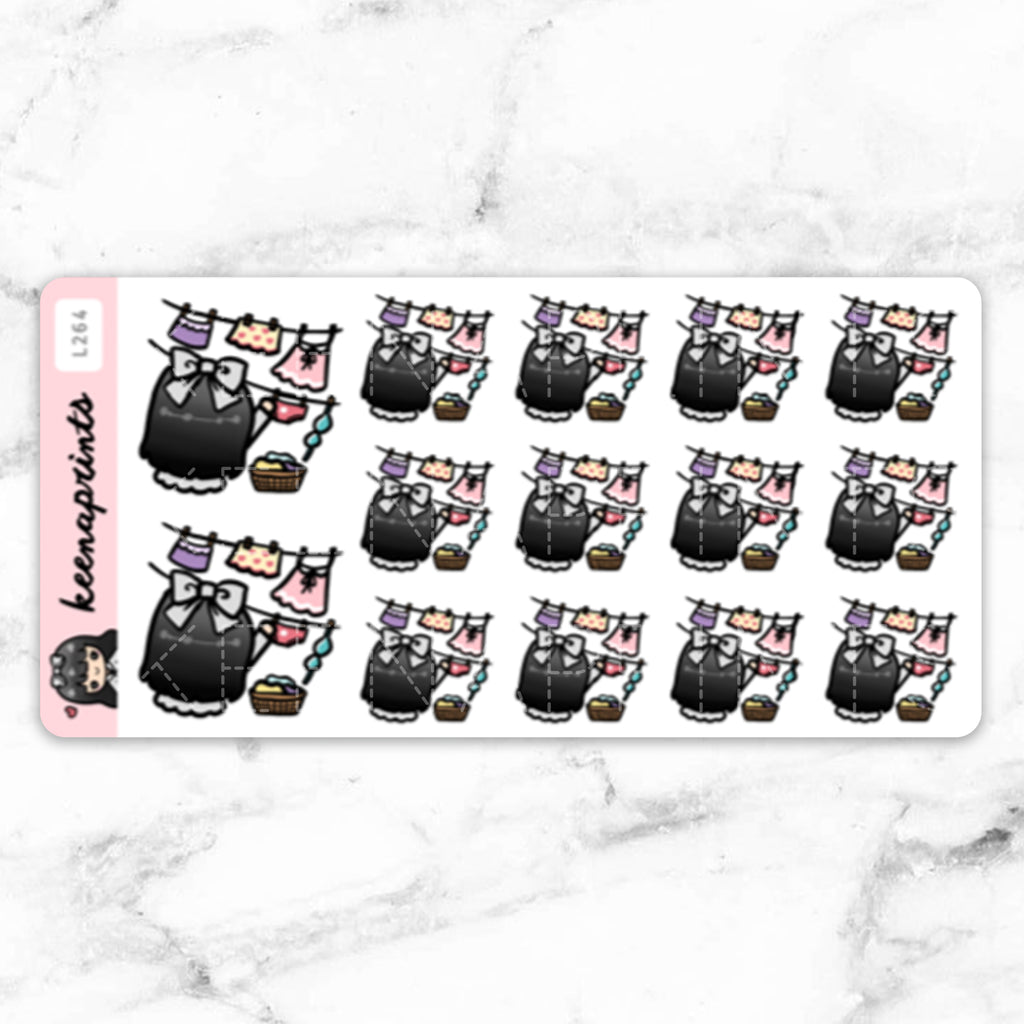 HANG CLOTHES STICKERS & CLIP ART | KEENA GIRLS