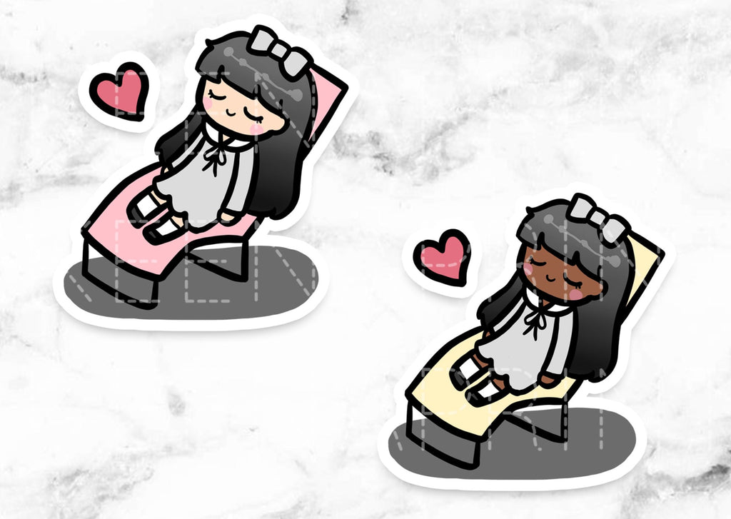 RELAXING STICKERS & CLIP ART | KEENA GIRLS