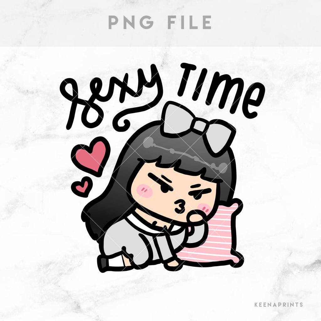 SEXY TIME STICKERS & CLIP ART | KEENA GIRLS