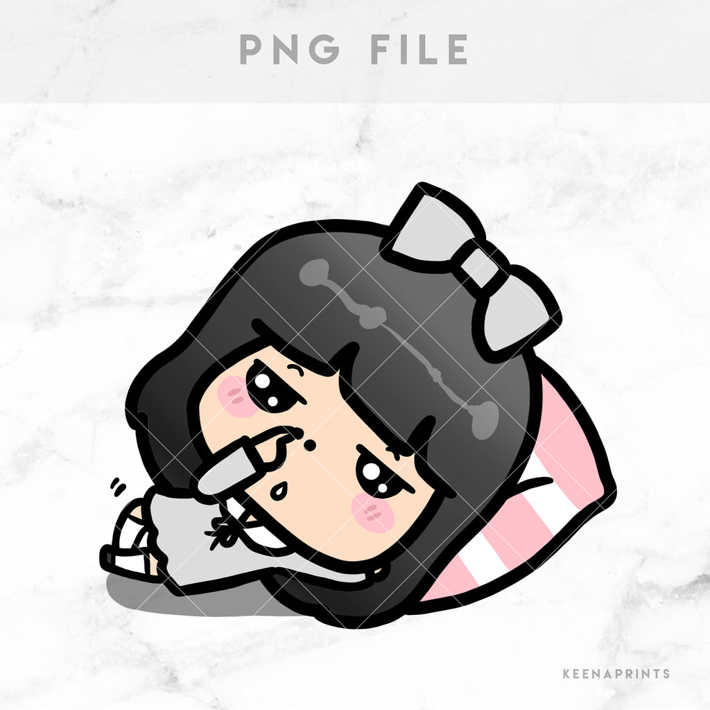 BORED STICKERS & CLIP ART | KEENA GIRLS