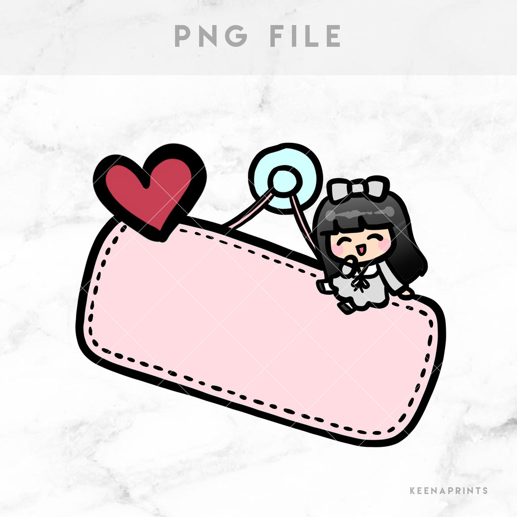 MEMO STICKERS & CLIP ART | KEENA GIRLS