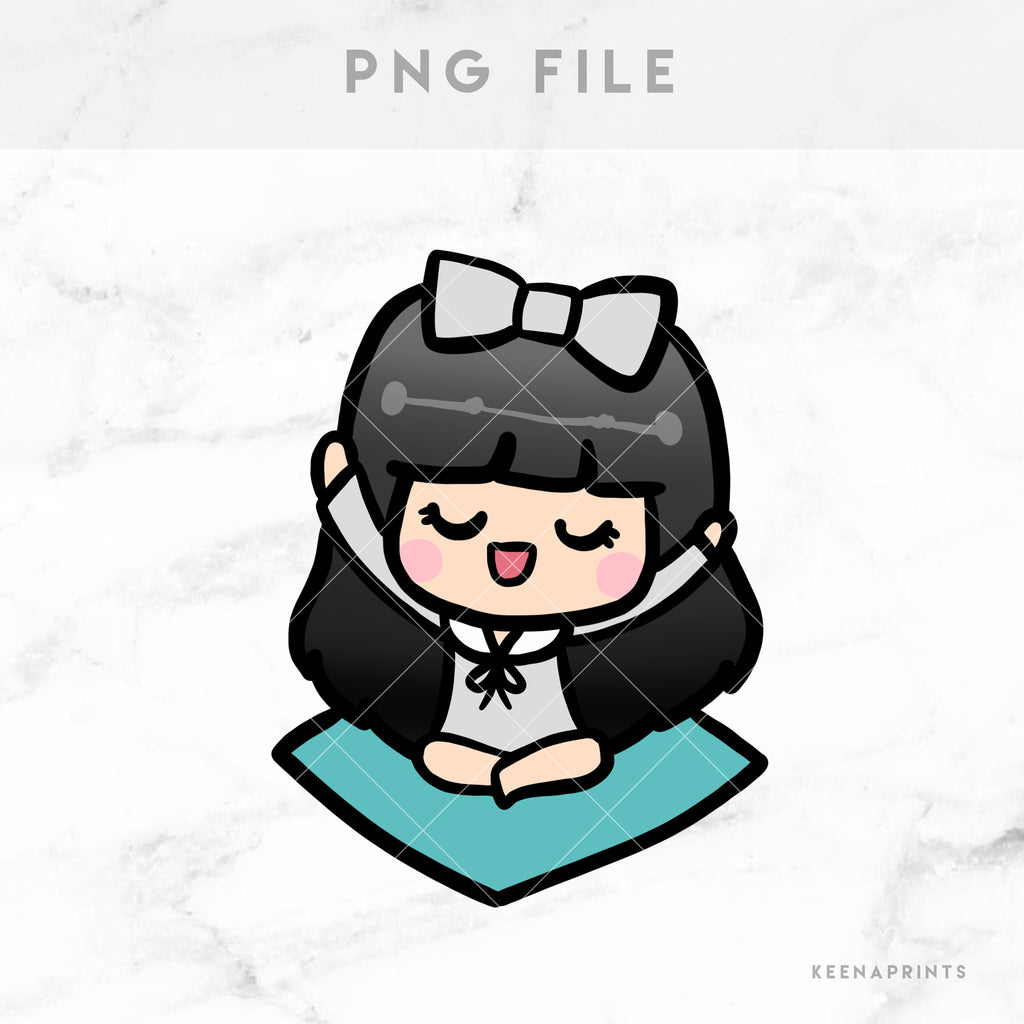 YOGA STICKERS & CLIP ART | KEENA GIRLS