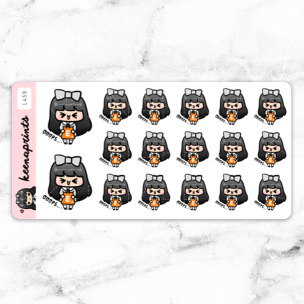 ETSY SHOPPING STICKERS & CLIP ART | KEENA GIRLS