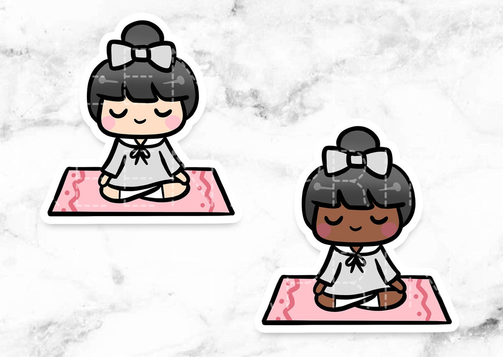 MEDITATION STICKERS & CLIP ART | KEENA GIRLS