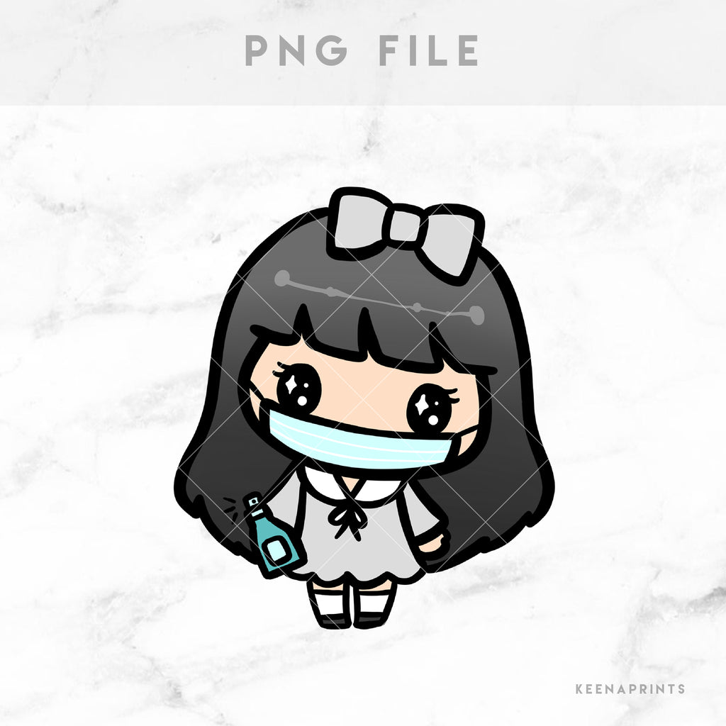 SOCIAL DISTANCING STICKERS & CLIP ART | KEENA GIRLS