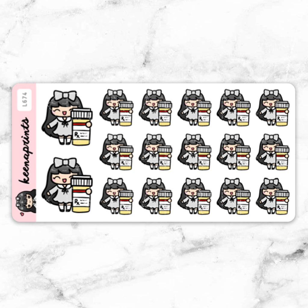 MEDICATION STICKERS & CLIP ART | KEENA GIRLS