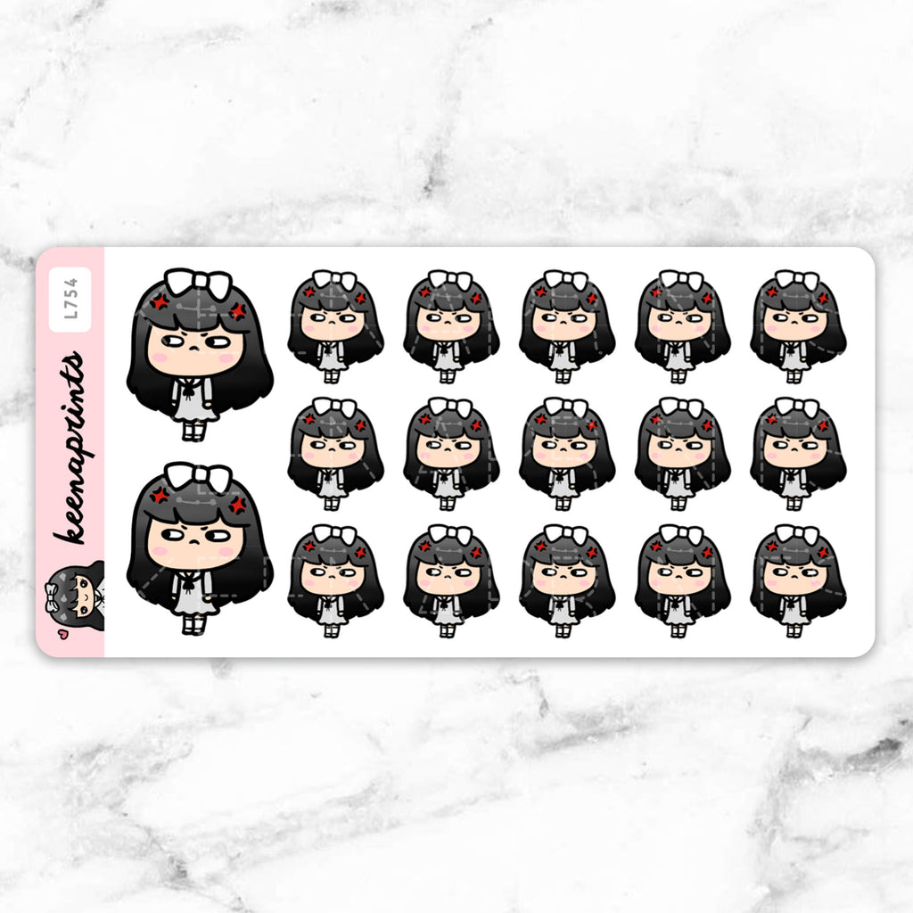 ANGRY STICKERS & CLIP ART | KEENA GIRLS