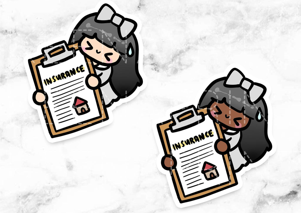 PAY INSURANCE STICKERS & CLIP ART | KEENA GIRLS