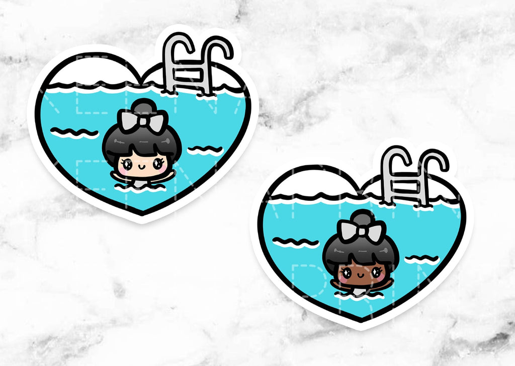 SWIMMING STICKERS & CLIP ART | KEENA GIRLS