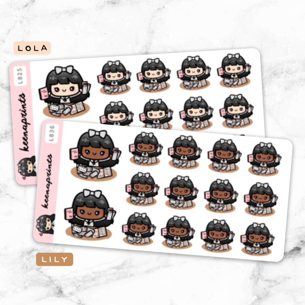 PLANNING STICKERS & CLIP ART | KEENA GIRLS