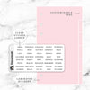 BLUSH PINK CUSTOMIZABLE SIDE LAMINATED DIVIDERS