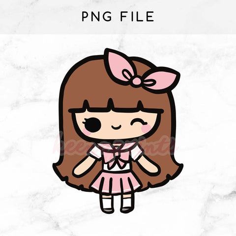 GRYFFINDOR WIZARD KEENACHI PRE-MADE CHIBI PRINTABLE CLIP ART