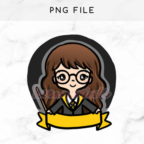 GRYFFINDOR WIZARD KEENACHI PRE-MADE CHIBI PRINTABLE CLIP ART