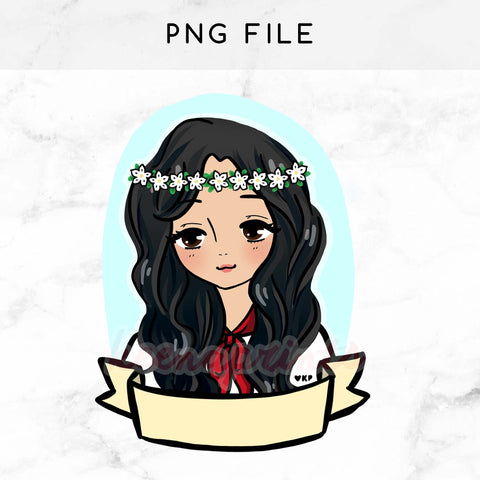 GRYFFINDOR WIZARD KEENACHI PRE-MADE CHIBI PRINTABLE CLIP ART