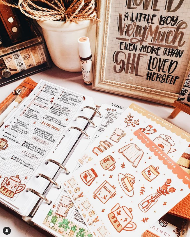 COZY WOODLAND DECO CLEAR STICKERS - COZY001