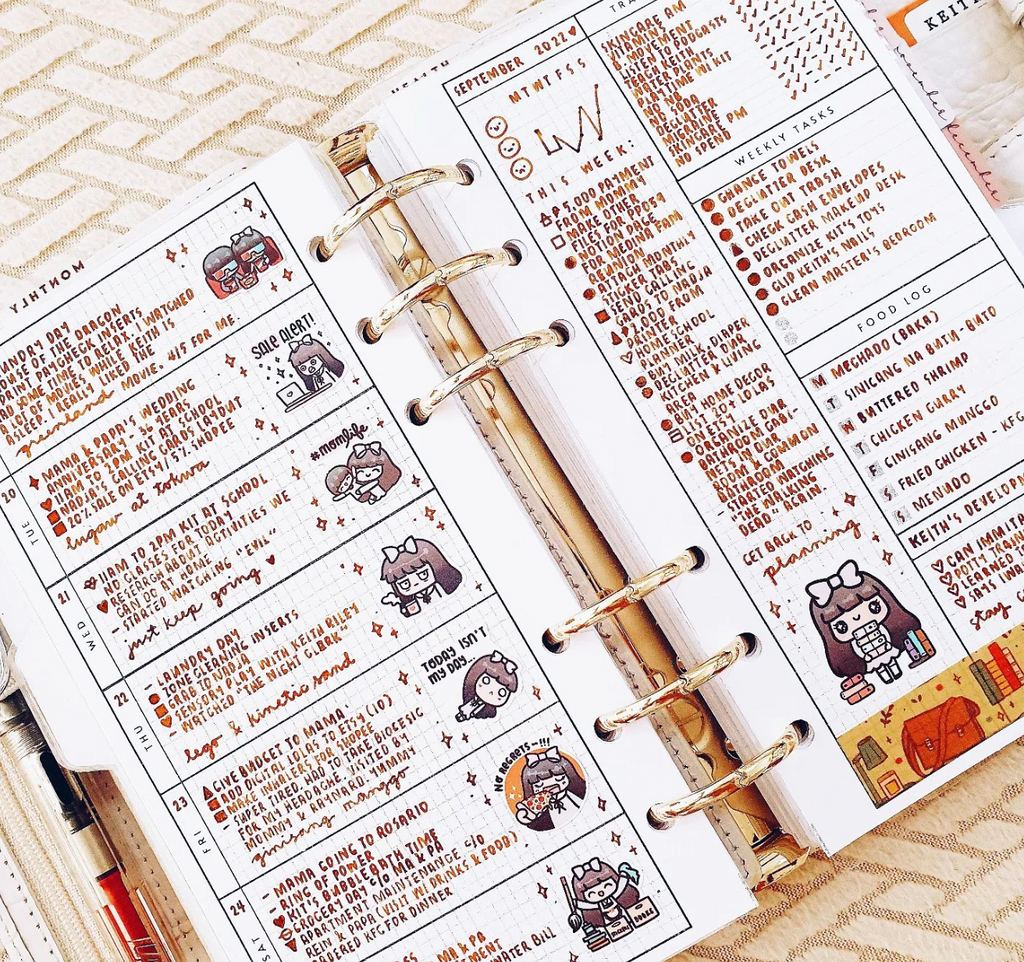 PP059 | HOBONICHI WEEKS INSPIRED V3 PLANNER PRINTABLE INSERT