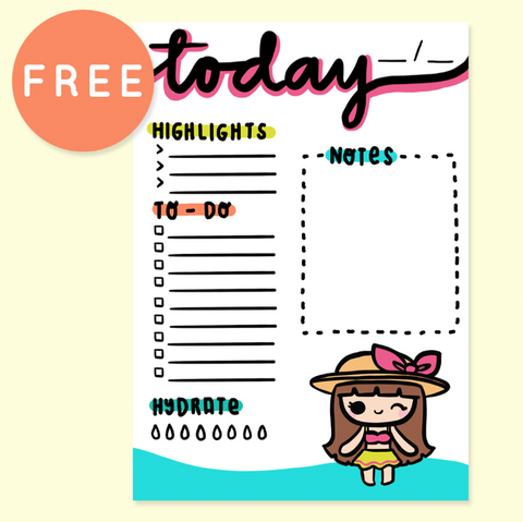 BLACK FRIDAY LIST PLANNER FREE PRINTABLE