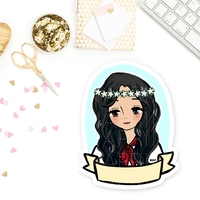 PINAY PRIDE PRE-MADE CHIBI PRINTABLE CLIP ART - KeenaPrints planner stickers bullet journal diary sticker emoji stationery kawaii cute creative planner