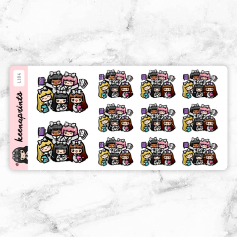 HAHAHA STICKERS & CLIP ART | KEENA GIRLS