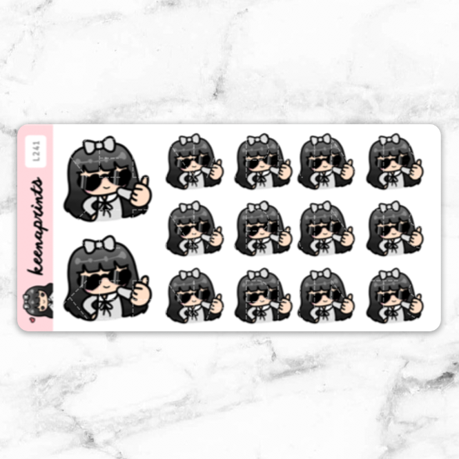 COOL STICKERS & CLIP ART | KEENA GIRLS