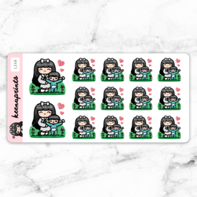 BABY BOY PLAYTIME STICKERS & CLIP ART | KEENA GIRLS