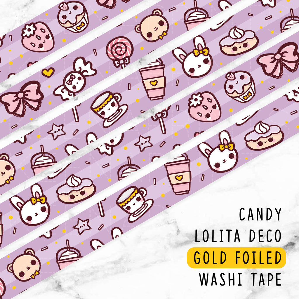 CANDY LOLITA DECO WASHI TAPE - 15mm